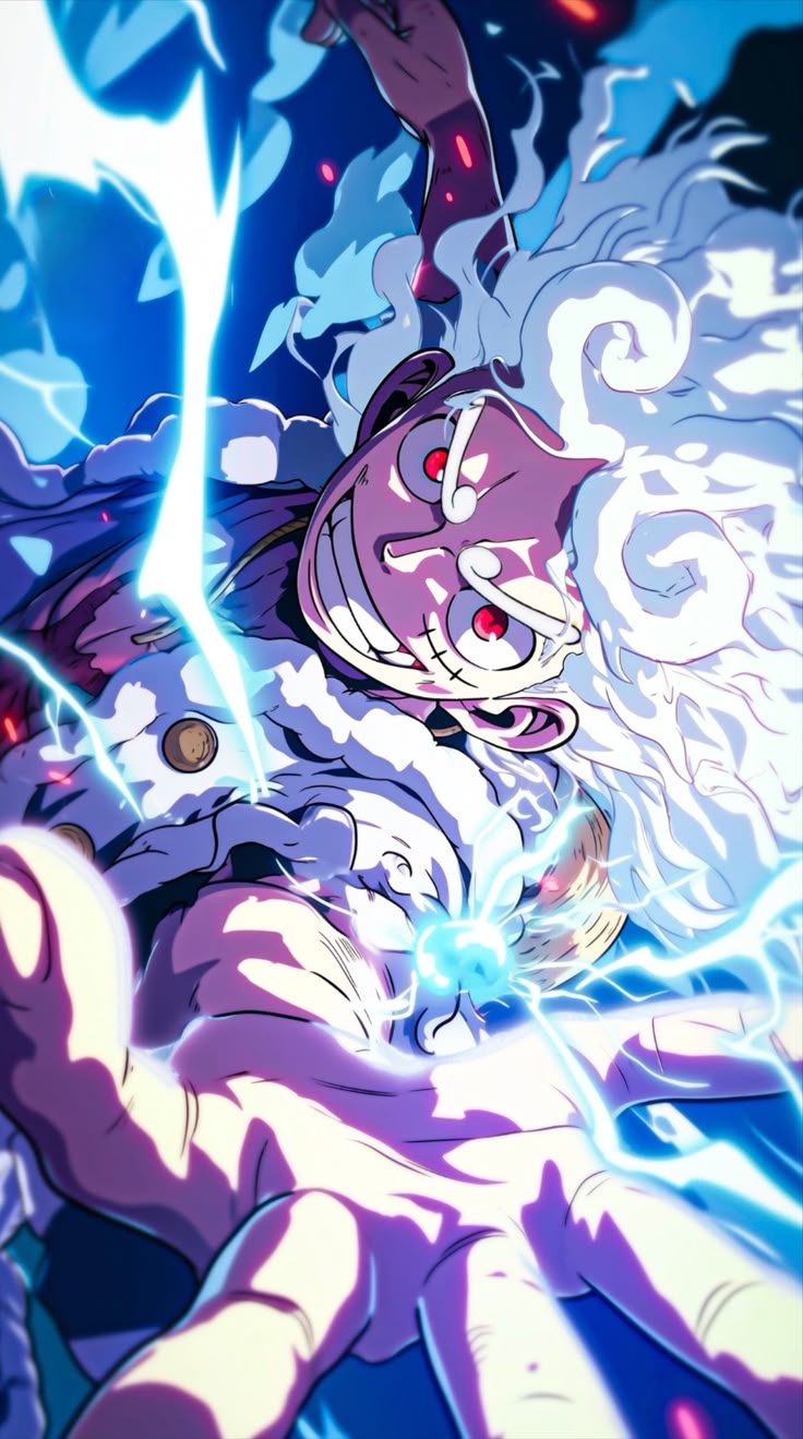 Imagen decorativa de luffy en Gear 5